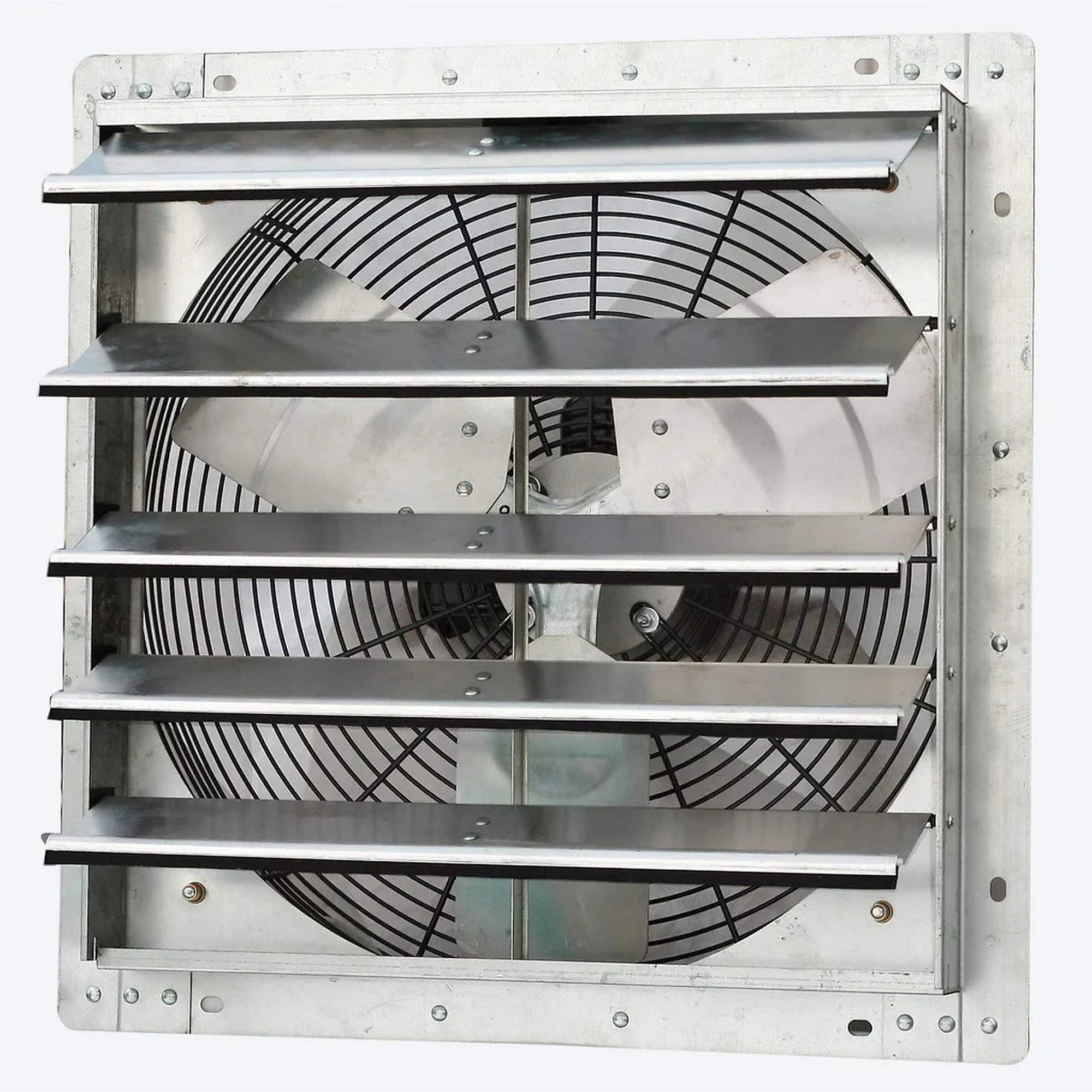 Dr. Infrared Heater iLiving Variable Speed Shutter Exhaust Fan — 18in., Wall-Mounted, Aluminum Blades, OSHA Compliant, Model# ILG8SFSC